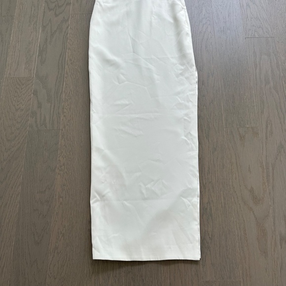 Retrofete SOLENE White Dress Cut Out Pearl Crystal Embellished XS X-SMALL - Picture 5 of 14